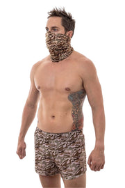 Desert Camo - Naked Warrior Camo Multifunctional Headband Bandana | Sunga Life