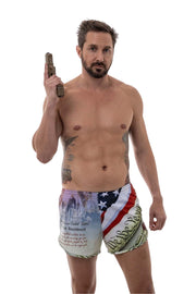 2nd Amendment USA - American Flag Ranger Panties Silkies | Sunga Life