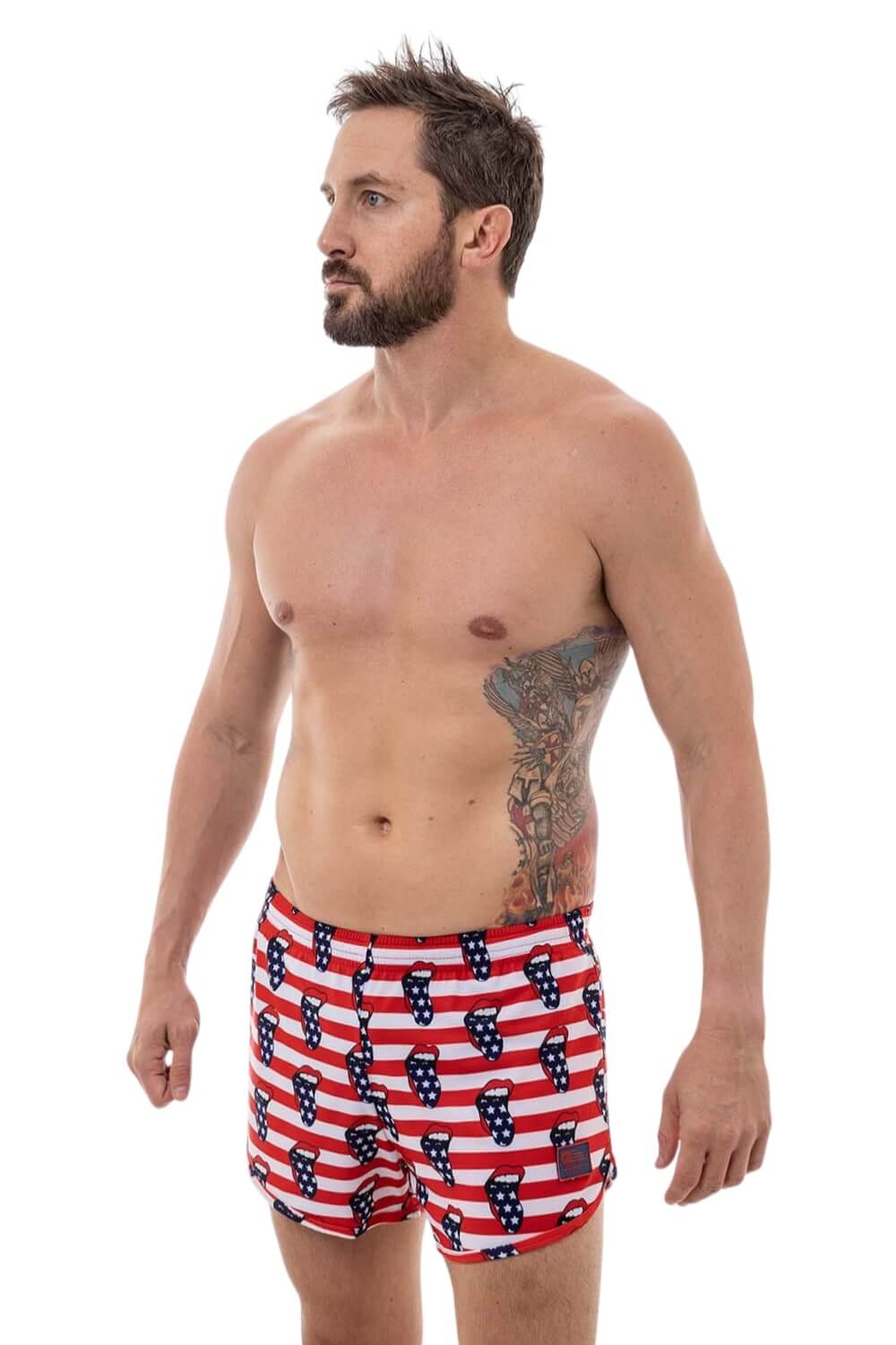 Loudmouth Patriot USA Ranger Panties Silkies Shorts | Sunga Life