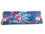Flamingo Bandana Blue Multifunctional Headband/Bandeau | Sunga Life