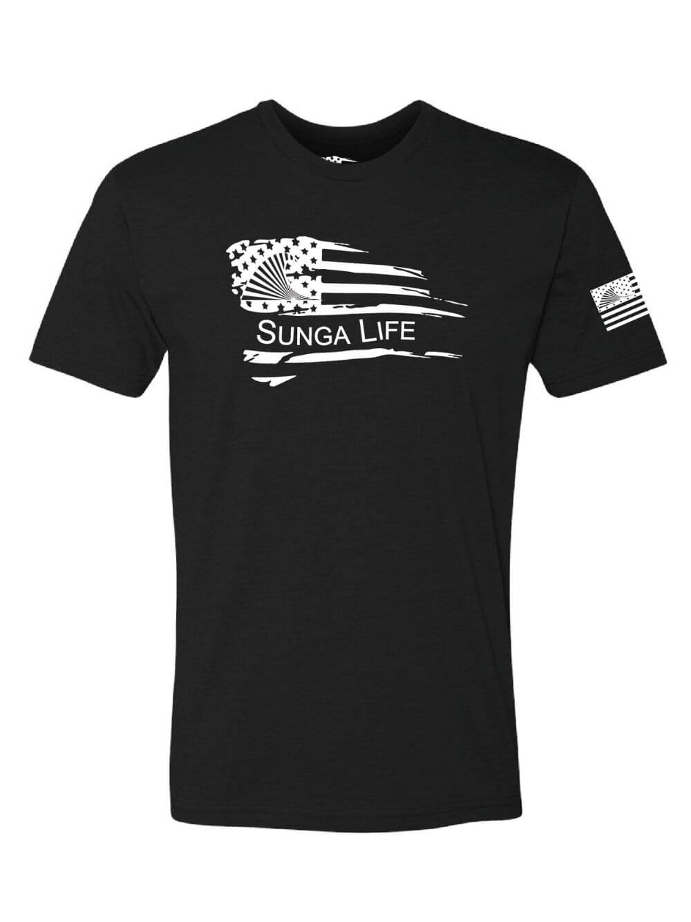 Sunga Life War-Torn American Flag T-Shirt